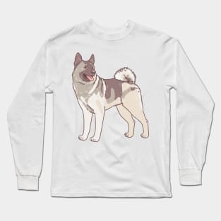 Norwegian Elkhound Long Sleeve T-Shirt